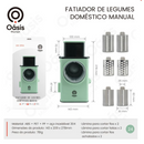 Processador de Alimentos Manual Utilli – Cortador e Picador